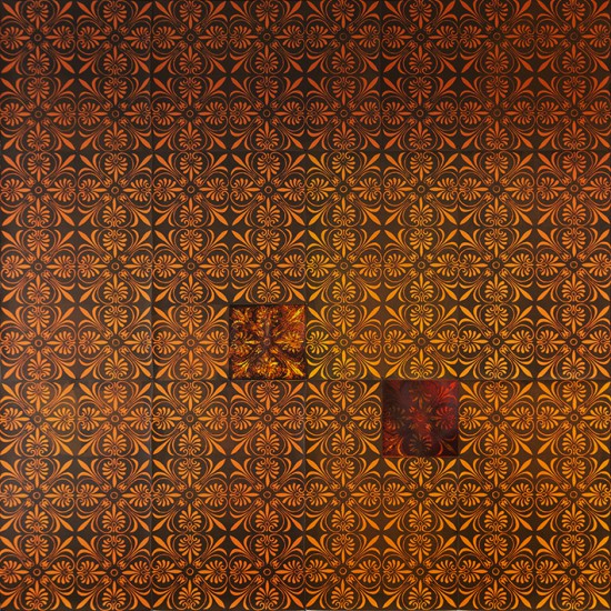 Mozaika | sitodruk | 232 x 232 cm